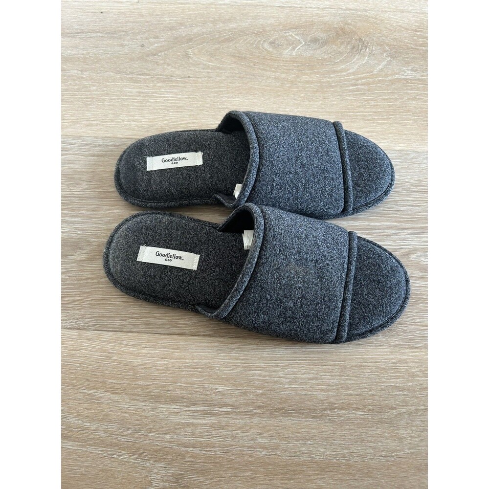 Goodfellow & Co Men's Lonzo Slide Slippers Gray Size Men’s M9/10